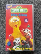 Sesame Street Sing Along Vhs
