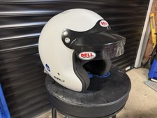 Bell Mag 1 FIA Approved FHR Hans Race Helmet Open Face 61+ xl motorsport