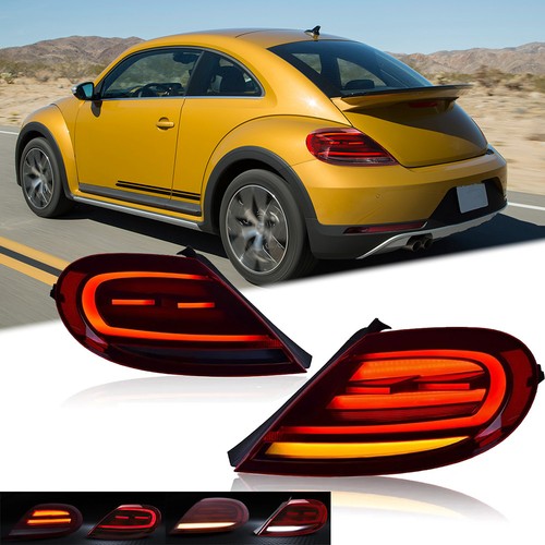 Red led tail lights - red,