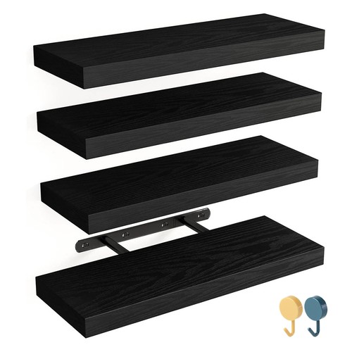 Set floating wall shelves - of, 4