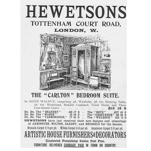 Hewetson furnishers carlton - hewetson's,