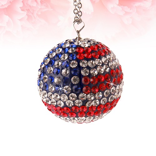 Crystal ball pendant car - crystal,