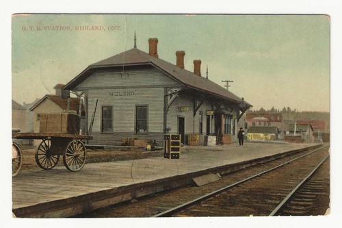 Grand trunk railway - trunk, railroad