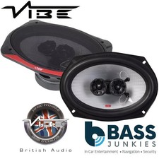 VIBE PULSE69-V3 3 Way 600 Watts 6 x 9" Car Van Truck Parcel Shelf Speakers Pair