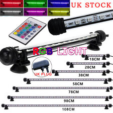 Submersible Aquarium Light Underwater RGB Multicolour LED Lights for Fish Tank 