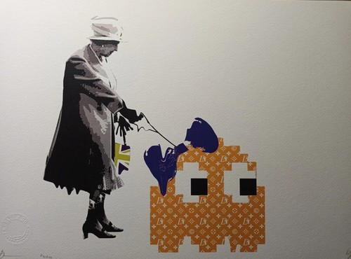 Rare print queen invader - queen,