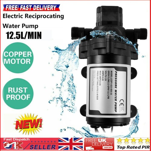 12v psi min water - 12.5l/min,