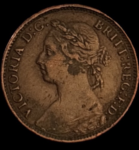 1893 queen victoria farthing - 1893,
