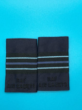 RAF Air Cadets - RAFAC - Flight Lieutenant GP Jacket Rank Slides (Pair)