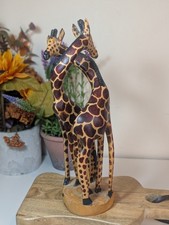 Hand crafted Wooden Giraffe