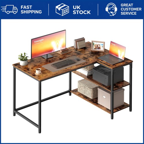 Elegant shaped corner desk - elegant,