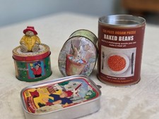 Vintage tinned puzzles Baked