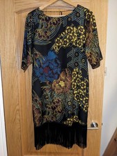 BIBA Floral Flapper Dress Size
