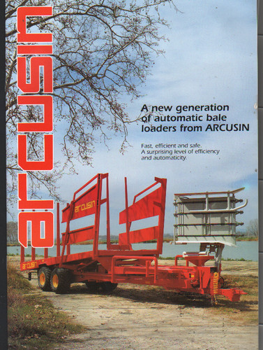 Arcusin automatic bale loaders - automatic,