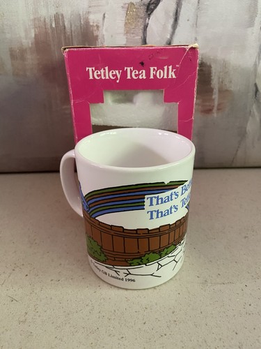 Vintage 1996 tetley tea folk - vintage,