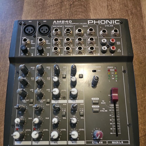 Phonic am220 mic line st - am220, 2-st