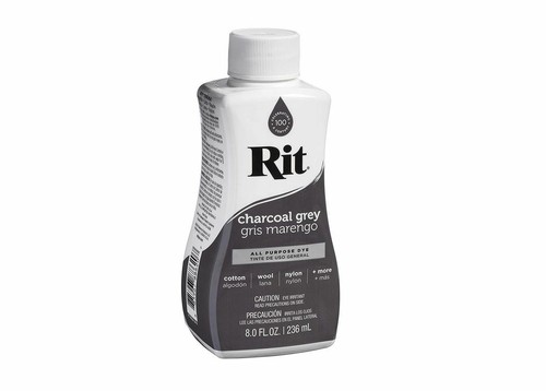 Rit liquid dye charcoal grey - charcoal,