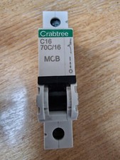 CRABTREE 70C/16 MCB C16 NOT STARBREAKER LOADSTAR