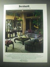 1985 Bernhardt Shimura Collection Furniture Ad