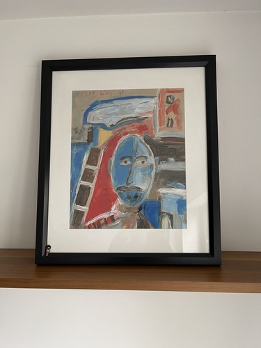 Ronnie kray painting - ronnie,