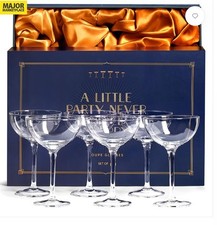 Crystal Champagne Coupe