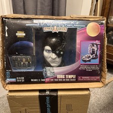 Star Trek Strike Force Borg Temple Playset Collectors Edition 1997 Playmates 