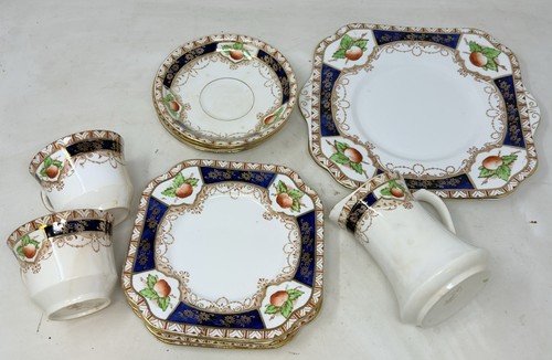 Osborne china tea set - set, piece