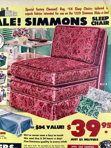 Simmons bedding company print - bedding,