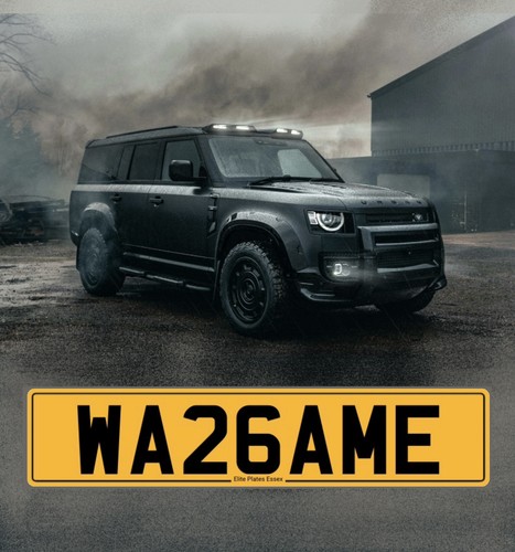 Cherished number plate - cherished,