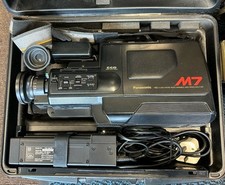 Panasonic Movie VHS Camera VW-SHM7 AC Adaptor Character Generator With Case
