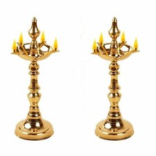 2 PC. Brass Kerala Diya Oil