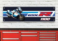 BR68B SUZUKI GSXR1100G 1986 SLABSIDE FLEXIBLE WORKSHOP BANNER SIGN