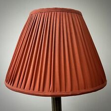 Burnt Orange Pleated