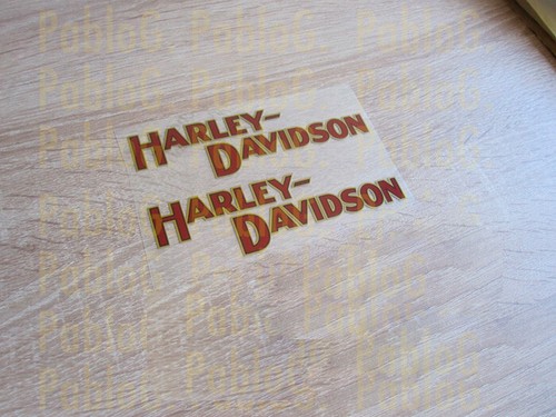 Vintage harley davidson decal - davidson,
