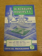 28/11/1959 Blackburn Rovers v