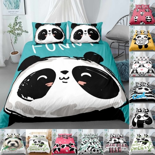 Panda bedding set 2pcs - panda,