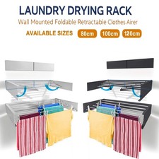 Laundry drying rack wall - drying,