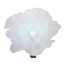 3D Large Gauze Poppy Flower