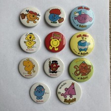 Mr Men 111 80s /90s Rare Pin