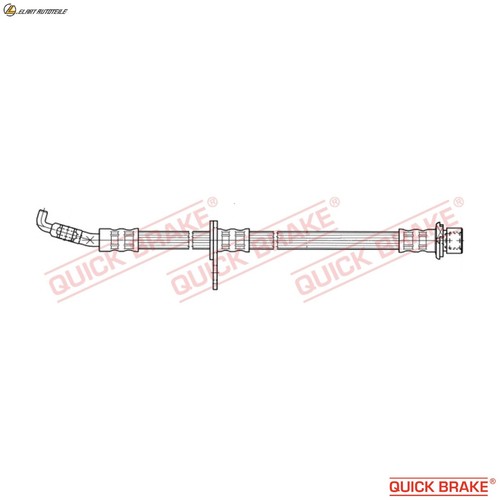 Brake hose 810 for toyota - hose,