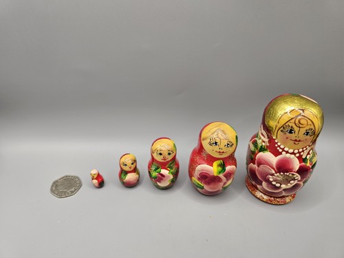 Vintage matryoshka russian - matryoshka, 5