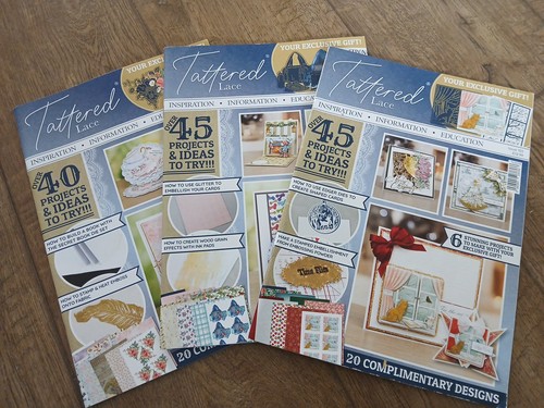Tattered lace magazine bundle - tattered,
