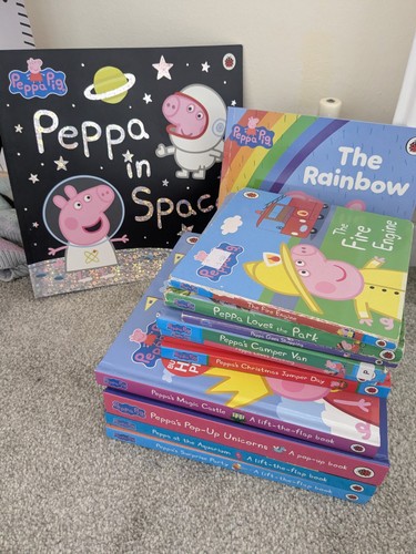 Peppa pig large book - large,