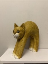 Vintage Hand Carved Solid Wood