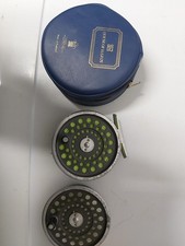 Hardy Marquis #7 Fly Reel With Spare Spool And Hardy Case