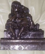 Childhood Days Bronze Cast