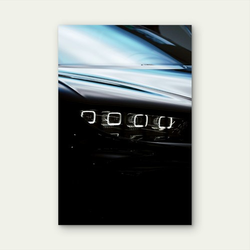 Front headlight bugatti - of,