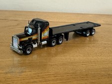 ( Matchbox ) 1981 Kenworth Aerodyne Truck And Articulated Trailer Diecast Model