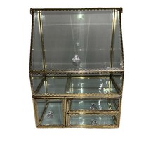 Gold Glass And Brass Makeup