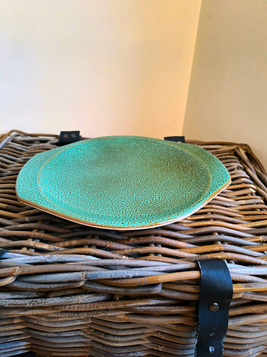 Poole green speckled ceramic - poole,